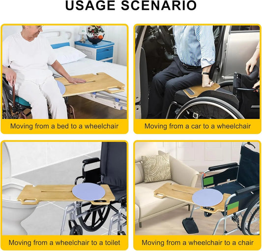 How a Sliding Transfer Board Enhances Mobility and Safety for Seniors and Disabled Users
